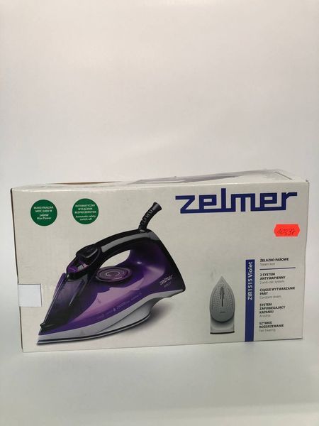 Утюг паровой ZELMER ZIR1515 Violet УЦЕНКА 123456789 123456789 фото
