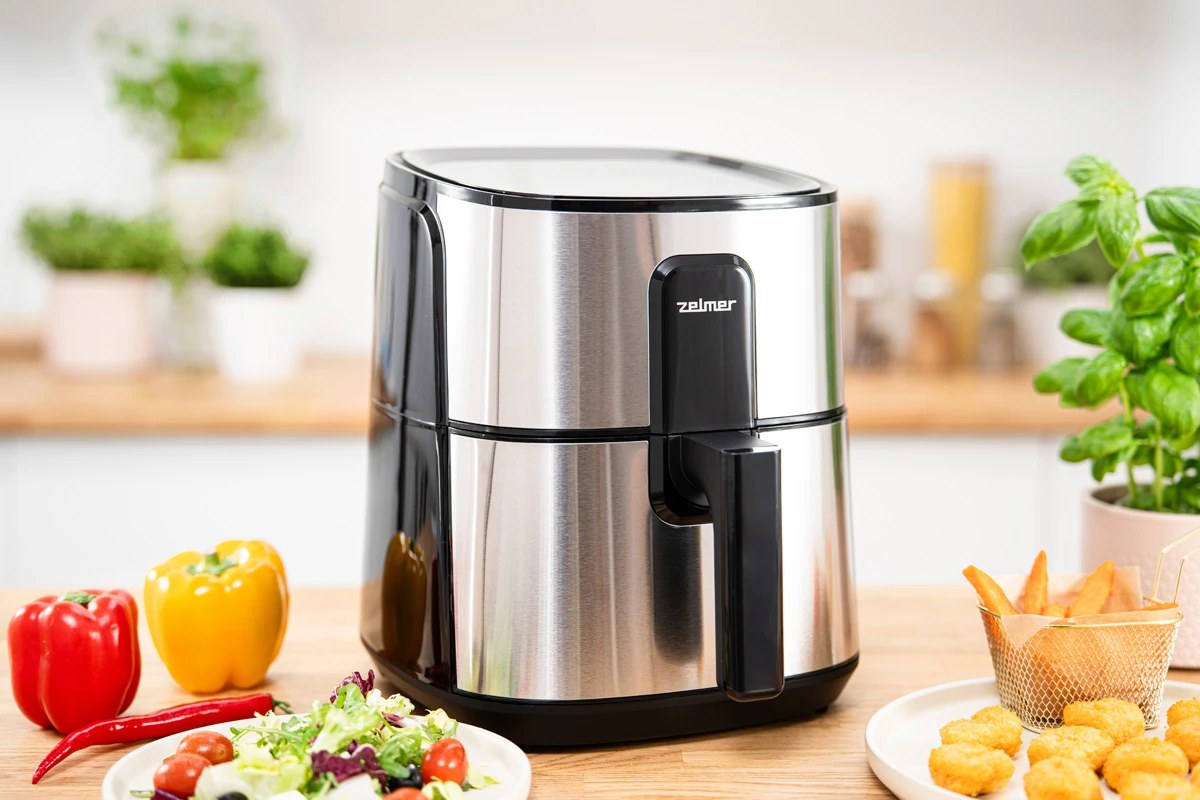 Zelmer ZAF6000 — НАПОМИНАНИЕ О ВСТРЯХИВАНИИ КОРЗИНЫ