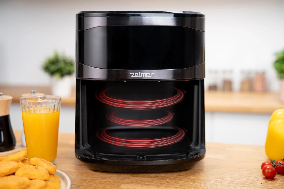 Zelmer ZAF6020 — циркуляция воздуха на 360°