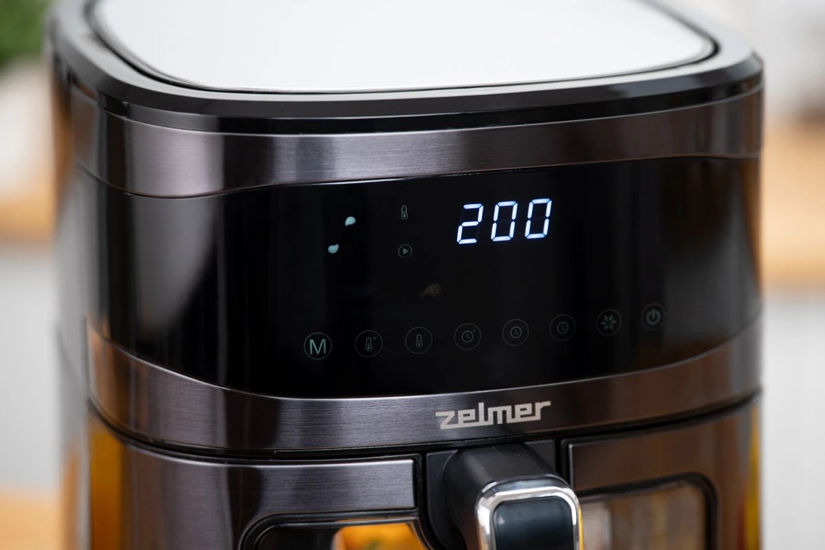 Zelmer ZAF6020 — КОРЗИНА С ОКНОМ И ВНУТРЕННЕЙ ПОДСВЕТКОЙ – ПРИГОТОВЛЕНИЕ ПОД КОНТРОЛЕМ
