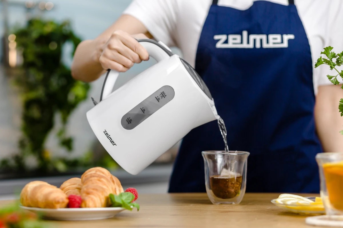Zelmer ZCK7619 — МОЩНОСТЬ 2200 Вт — БЫСТРОЕ КИПЯЧЕНИЕ ВОДЫ