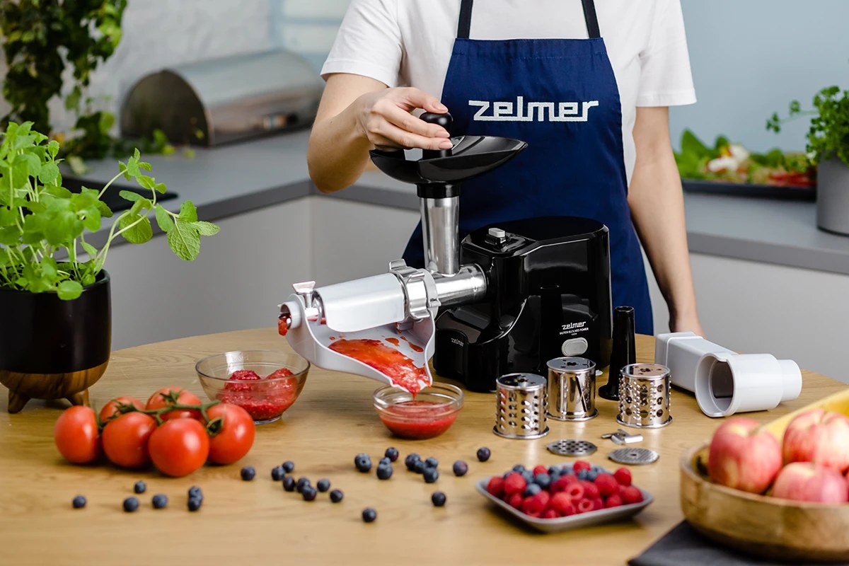 Zelmer ZMM1530B — МАКСИМАЛЬНАЯ МОЩНОСТЬ 1500 ВТ И ПРОИЗВОДИТЕЛЬНОСТЬ 1,8 КГ/МИН